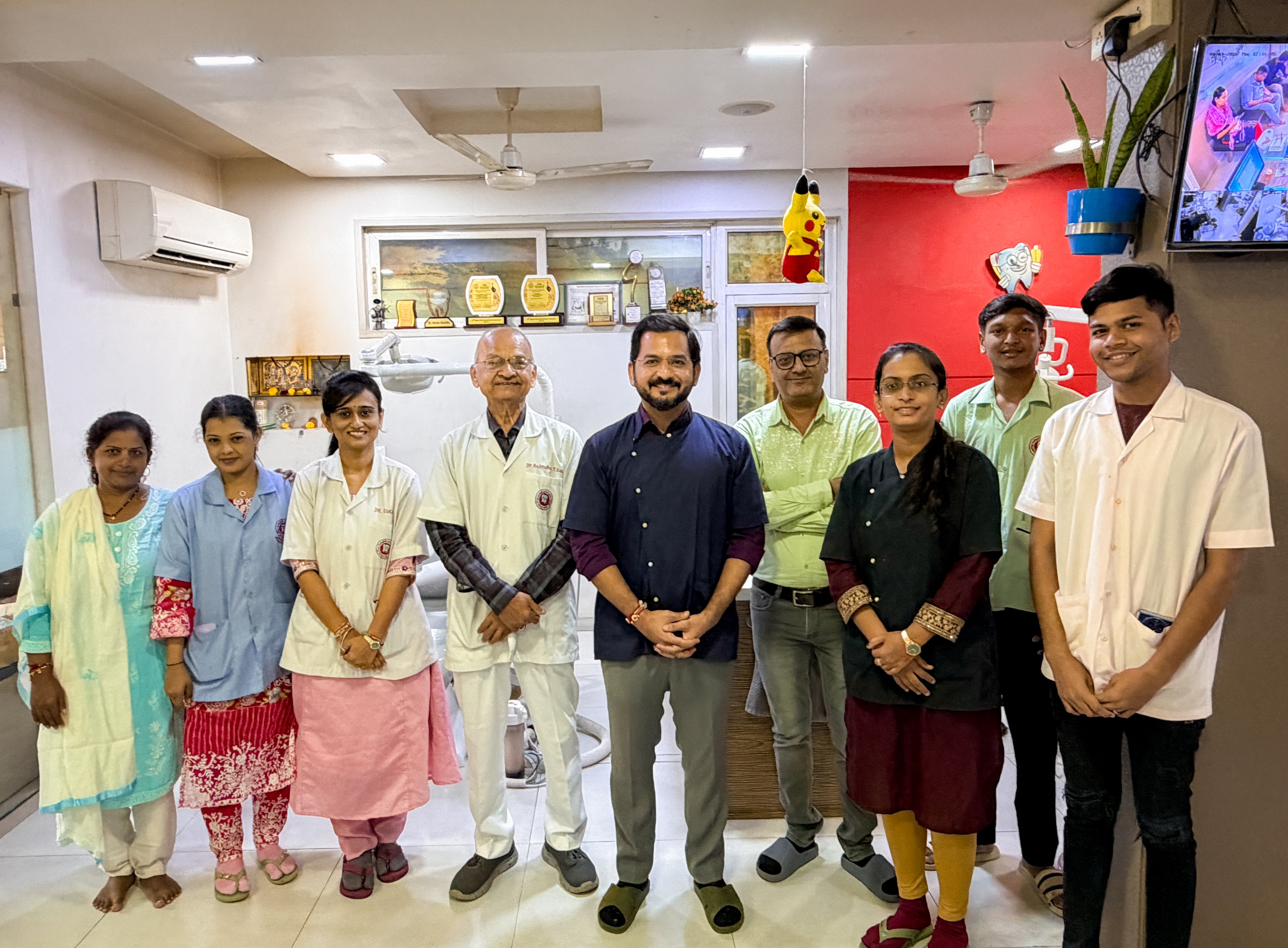 The team at Gandhi Dental Clinic
