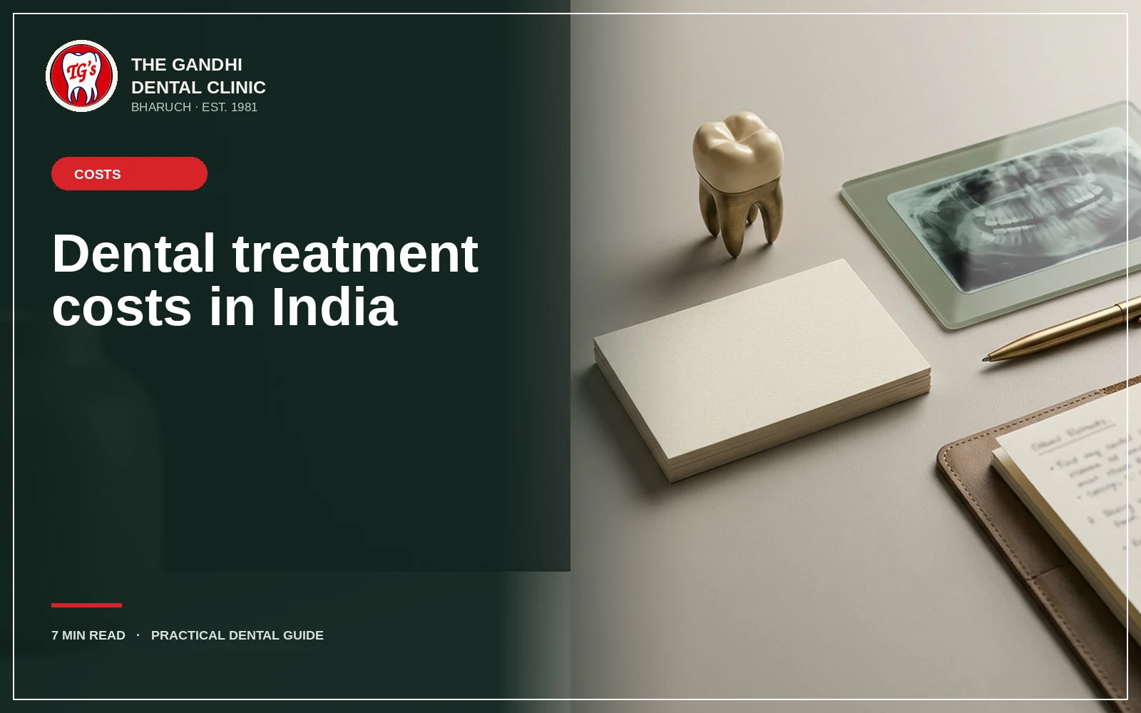 What dental treatment costs in India — and why every quote is different