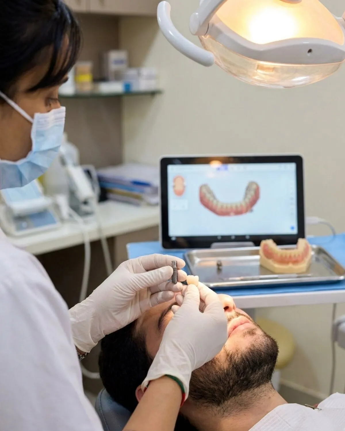 Dental implants at Gandhi Dental Clinic, Bharuch